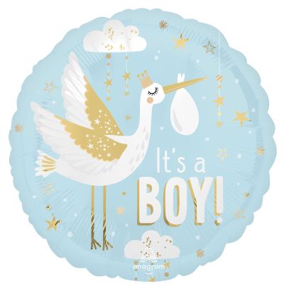 Anagram Foil 45cm (18") Satin Special Delivery Baby Boy