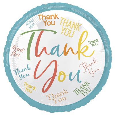 Unique Foil 45cm (18") Thank You