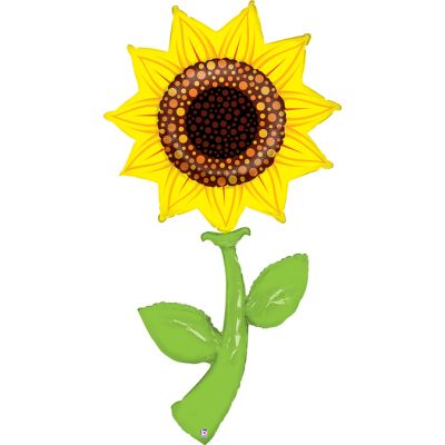 Betallic Foil Shape 170cm (67") Fresh Picks Sunflower (Unpackaged) (discontinued)
