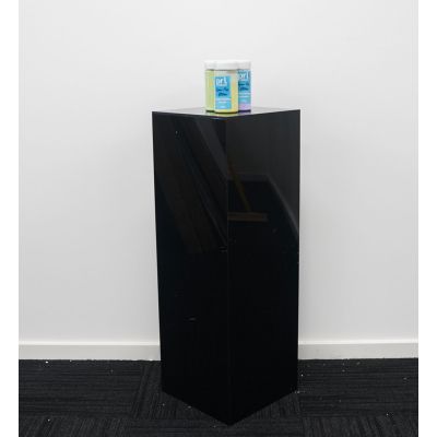 Acrylic Square Plinth (300 x 300 x 870mmH) Gloss Black