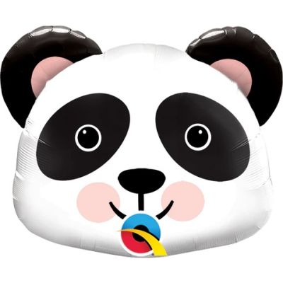 Qualatex Micro-Foil 35cm (14") Precious Panda (Air Fill & Unpackaged)