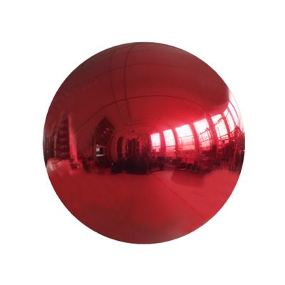 PVC Loon Balls 90cm (35") Metallic Red