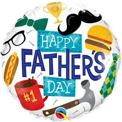 Qualatex Foil 45cm (18") Everything Father's Day