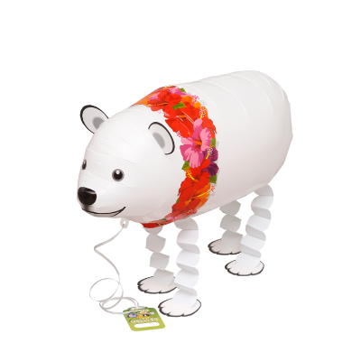 Osampo Walking Balloon Polar Bear Hawaiian (Unpackaged)