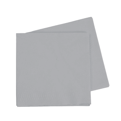 Five Star P40 330mm 2ply Lunch Napkin Cool Grey