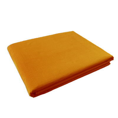 Five Star 2.7m Paper Luxe Rectangle Tablecover Tangerine