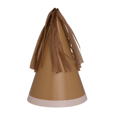 Five Star P10 Paper Party Hat with Tassel Topper Acorn