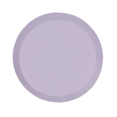 Five Star P20 18cm (7") Paper Snack Plate Pastel Lilac