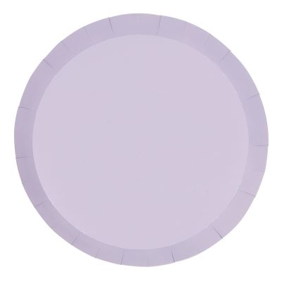 Five Star P20 23cm (9") Paper Dinner Plate Pastel Lilac