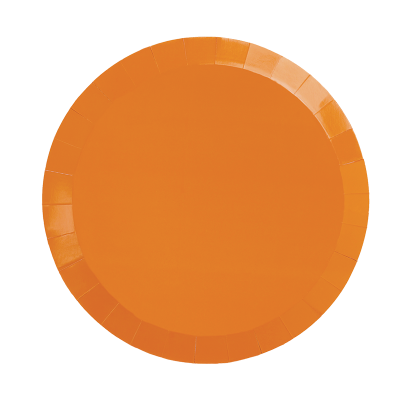 Five Star P20 23cm (9") Paper Dinner Plate Tangerine