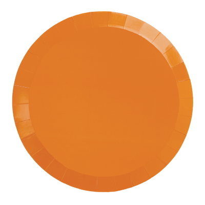 Five Star P20 27cm (10.5") Paper Banquet Plate Tangerine