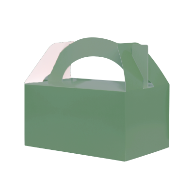 Five Star P5 Paper Lunch Box Sage Green