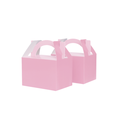 Five Star P10 Paper Mini Lunch Box Classic Pastel Pink