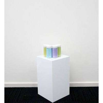 Acrylic Square Plinth (285 x 285 x 500mmH) Gloss White