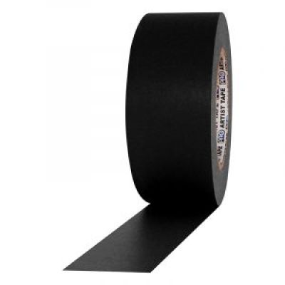 ProTapes Artist Tape Black 1" x 60yds (24mm x 55m) 