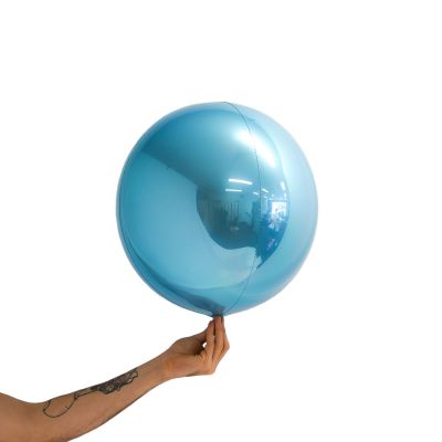 Loon Balls® 35cm (14") Metallic Light Blue