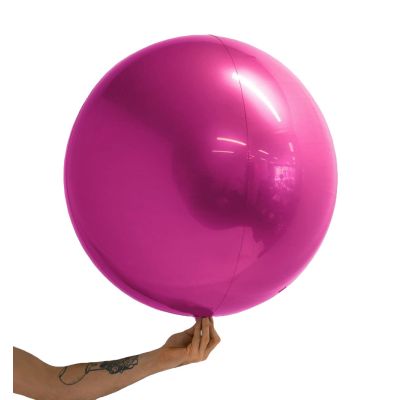 Loon Balls® 61cm (24") Metallic Hot Pink