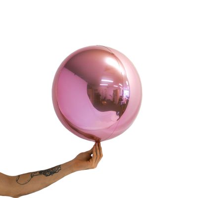 Loon Balls® 35cm (14") Metallic Light Pink