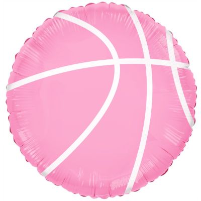 Tuftex Foil 45cm (18") Pink Basketballer