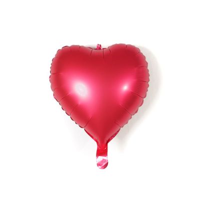 PRT Foil Balloon 18" (45cm) Heart Chrome Red (Unpackaged)