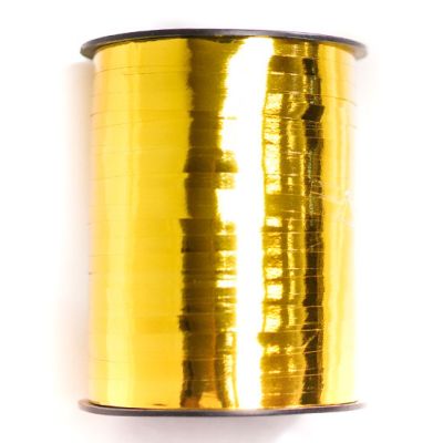 Elegant Curling Ribbon (flat) 455m Metallic "True" Gold
