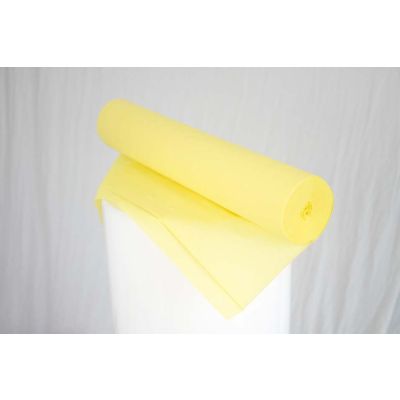 JUMBO Half Crepe Roll (0.5m x 30m) Pastel Yellow (Discontinued)
