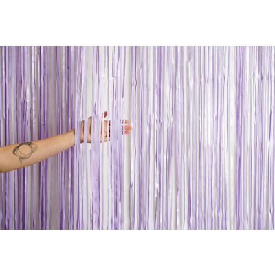 XL Foil Curtain (1m x 2.4m) Pastel Matte Lavender