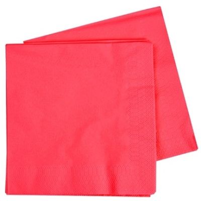 Five Star P40 400mm 2ply Dinner Napkin Coral 