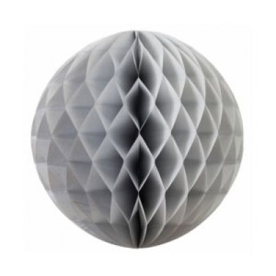 Honeycomb Ball 35cm Silver
