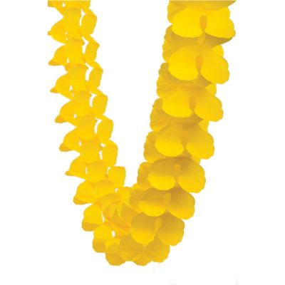 Five Star 4m Paper Honeycomb Garland Yellow