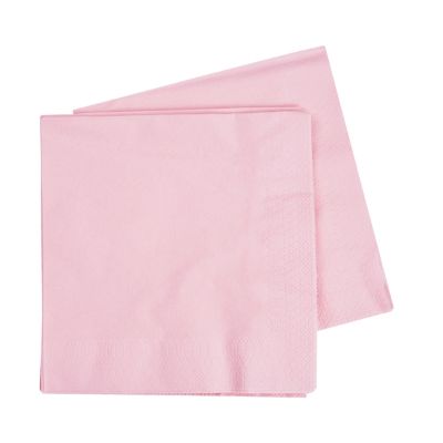 Five Star P40 330mm 2ply Lunch Napkin Classic Pastel Pink