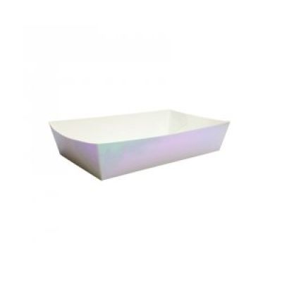 Five Star P10 Paper Lunch Tray Iridescent