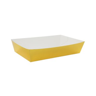 Five Star P10 Paper Lunch Tray Classic Metallic Gold