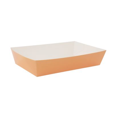 Five Star P10 Paper Lunch Tray Classic Pastel Peach