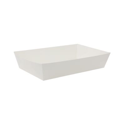Five Star P10 Paper Lunch Tray Classic White