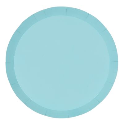 Five Star P10 27cm (10.5") Paper Banquet Plate Classic Pastel Blue