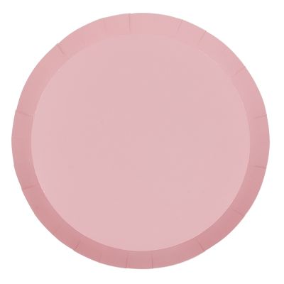Five Star P10 23cm (9") Paper Dinner Plate Classic Pastel Pink