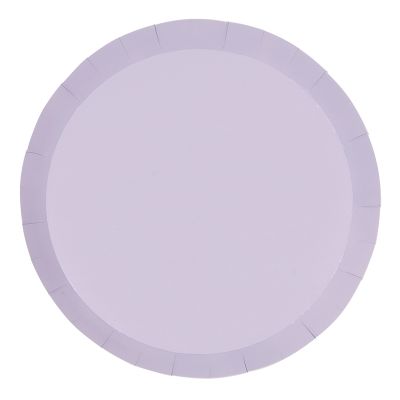 Five Star P10 23cm (9") Paper Dinner Plate Classic Pastel Lilac