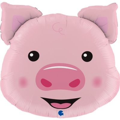 Grabo Foil Shape 61cm (24") Pig Head