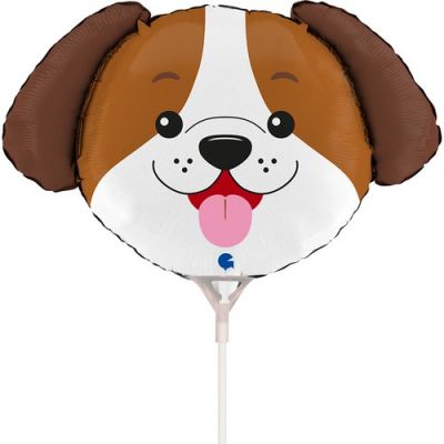 Grabo Microfoil 35cm (14") Dog Head Mini - Air Fill (Unpackaged)