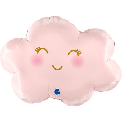 Grabo Foil Shape 61cm (24") Cloud Satin Pastel Pink