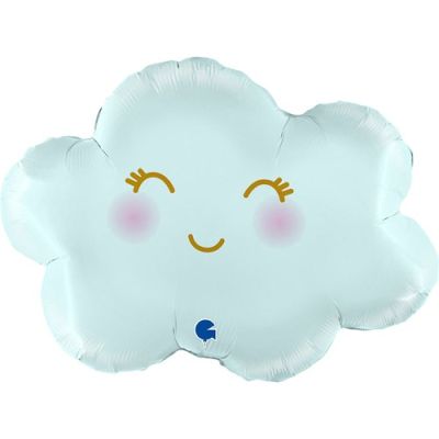 Grabo Foil Shape 61cm (24") Cloud Satin Pastel Blue