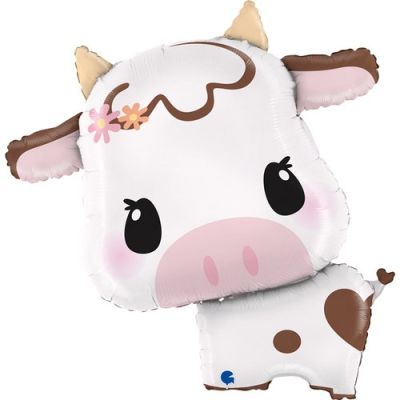 Grabo Foil Shape 64cm (25") Cute Cow