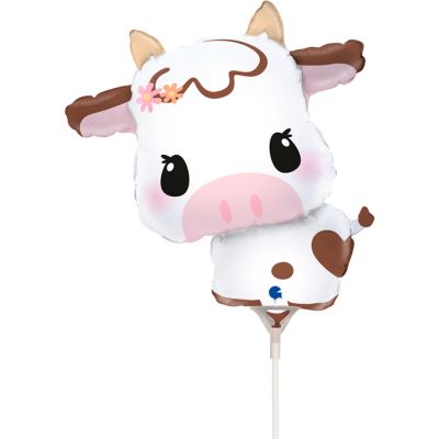 Grabo Microfoil 35cm (14") Cute Cow Mini - Air Fill (Unpackaged)