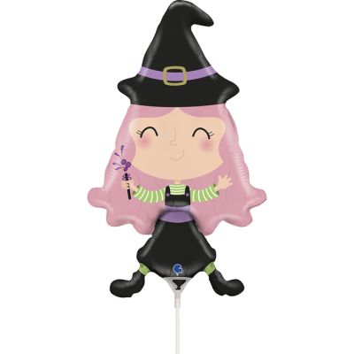 Grabo Microfoil 35cm (14") Lovable Witch Mini - Air Fill (Unpackaged)