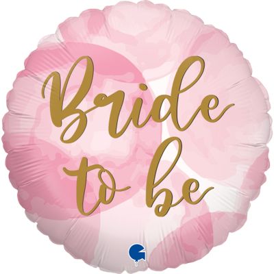 Grabo Foil 45cm (18") Bride to Be - 2 Sided Print
