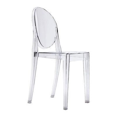 Acrylic Ghost Louis Chair (38 × 90.5cmH) Clear