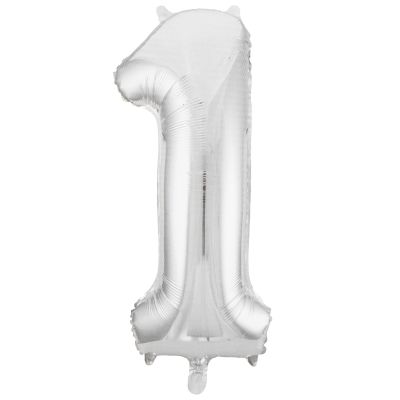 Hayden Foil 86cm (34") Silver Number 1