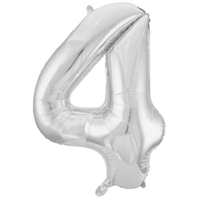Hayden Foil 86cm (34") Silver Number 4