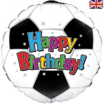 Oaktree Foil Shape 45cm - Happy Birthday Football